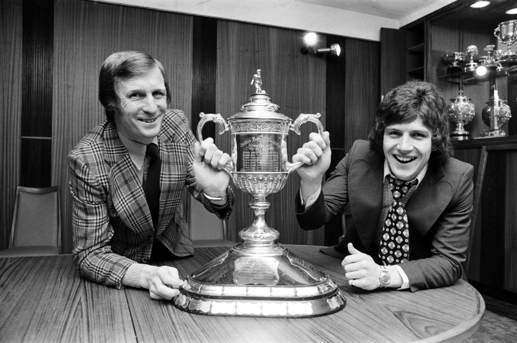 Billy McNeill & Ronnie Glavin, 1975