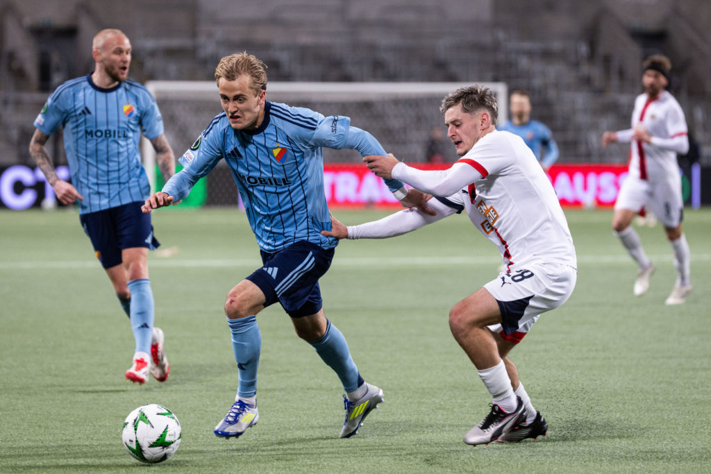 Djurgarden v SK Rapid - UEFA Conference League 2024/25 Quarter Final First Leg