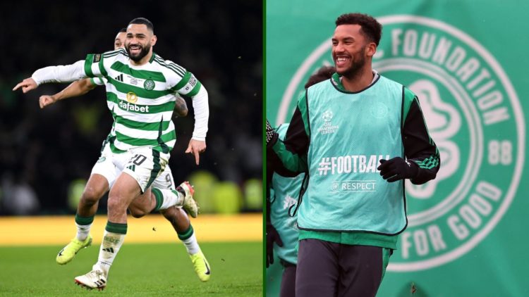 Split image of Celtic defender's Auston Trusty and Cameron Carter-Vickers who received a big boost by being called into the US National Men's team ...