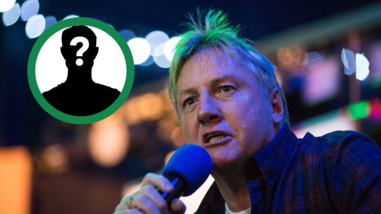 Frank McAvennie speaks at a pre-match event at the East Ham Working Men's Club in Upton Park on December 3, 2016 in London