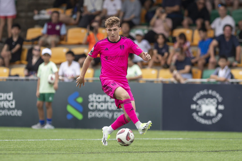 Callum Osmand of Fulham in action during the HKFC Soccer Sevens