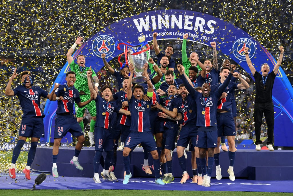 PSG lift the Champions League after being Inter in Munich.