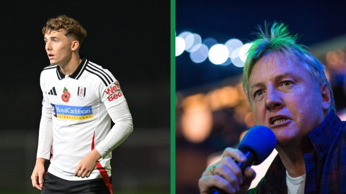 A split image of Fulham striker Callum Osmand and former Celtic player Frank McAvennie.
