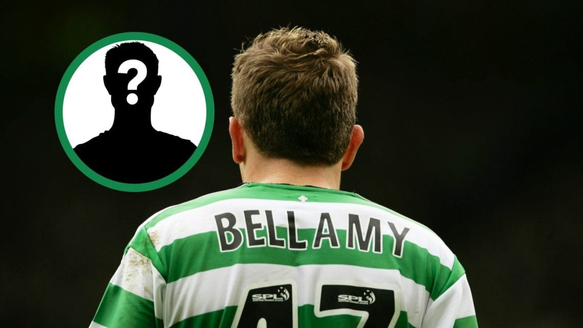 New Wales boss Craig Bellamy in action for Celtic against Hearts.