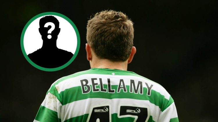 New Wales boss Craig Bellamy in action for Celtic against Hearts.