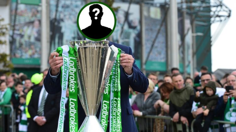 Image of Celtic hero Paul McStay after Celtic won the Scottish Premiership.