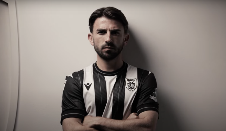 Greg Taylor is unveiled as PAOK's new signing after choosing to leave Celtic