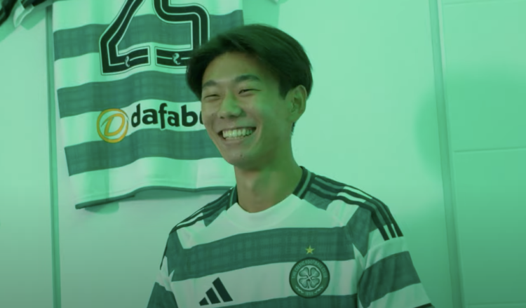Hayato Inamura speaks to Celtic TV for the first time since joining from Albirex Niigata