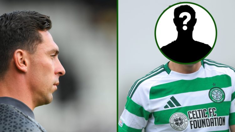 Image of Ayr United manager Scott Brown and Celtic Academy youngster Jude Bonnar.