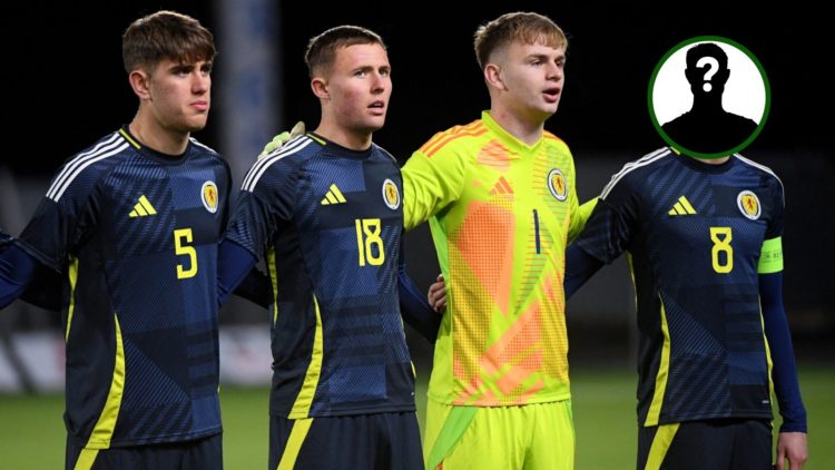 Celtic target Lennon Miller in action for Scotland U19's.