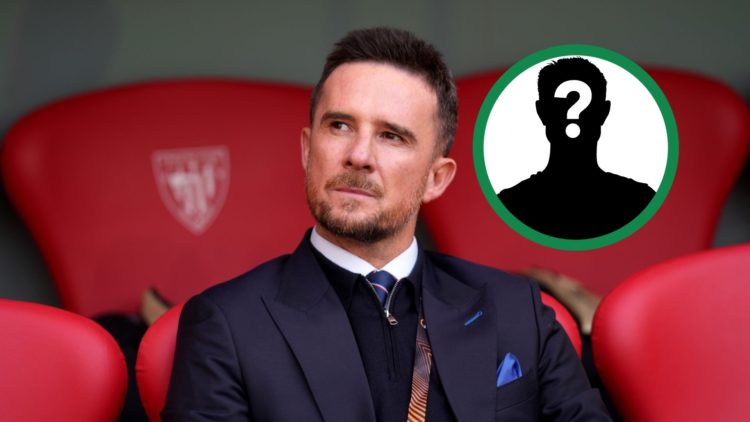 Barry Ferguson watching on ahead of Rangers' Europa League match against Athletic Club, including an inset of a mystery player.