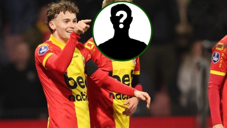 Celtic target Jakob Breum and Rangers target Oliver Antman in action for Go Ahead Eagles.