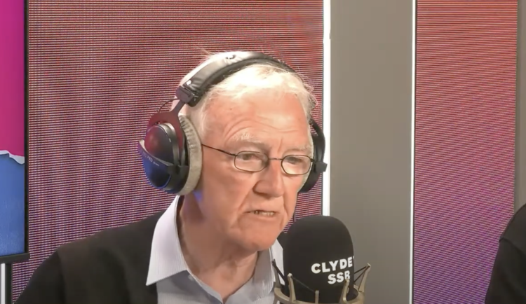 Hugh Keevins speaking live on Clyde 1 Superscoreboard radio show