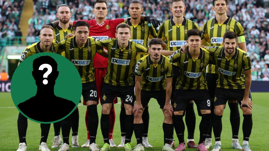 Kairat Almaty pose for a photo for a team group prior to the UEFA Champions League Play-offs Round First Leg match between Celtic and Kairat Almaty...