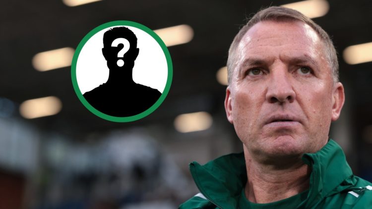 Brendan Rodgers Head coach of Celtic looks on prior to kick off in the Como Cup 2025 3rd/4th place match at Giuseppe Sinigaglia Stadium, including ...