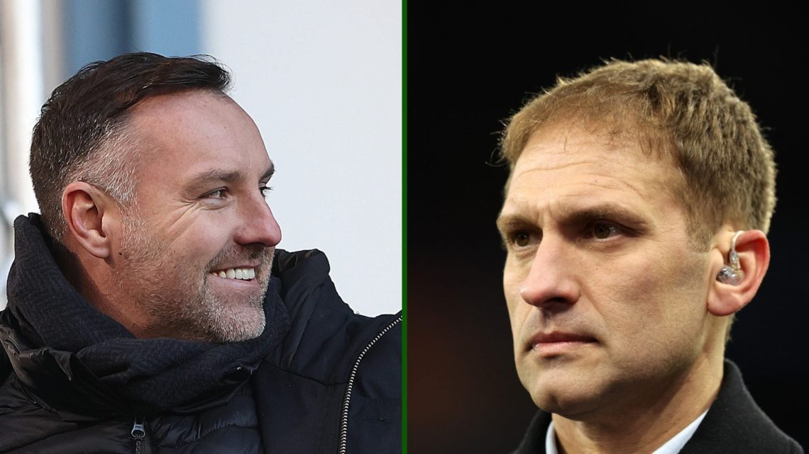 Split image of Celtic hero Stiliyan Petrov and former Rangers striker Kris Boyd.