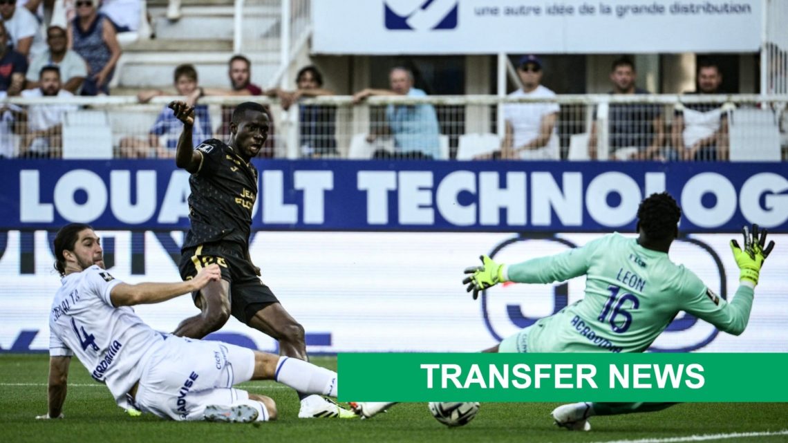 Image of Celtic target Sambou Soumano in action for Lorient in Ligue 1.