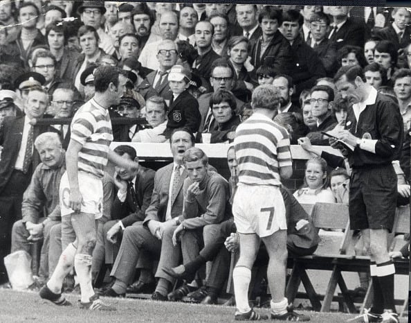 Hibernian versus Celtic 1970