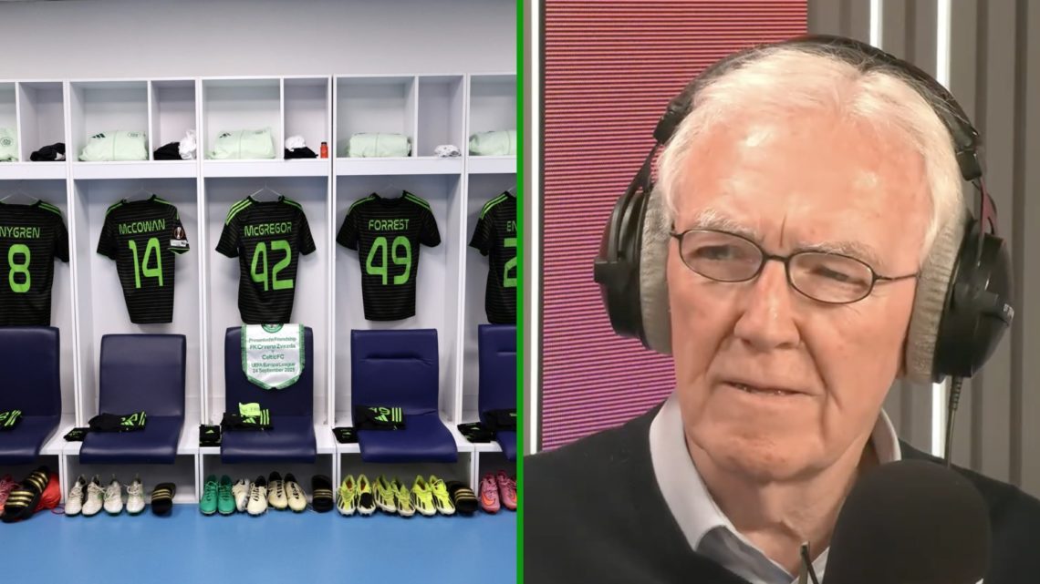 Celtic dressing room / Hugh Keevins