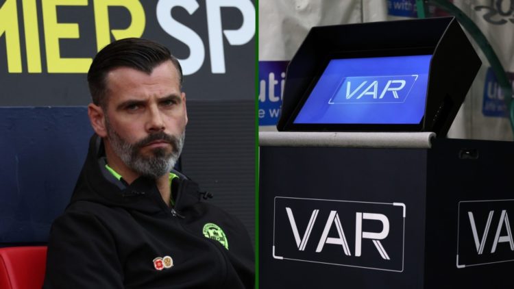 Image of Kilmarnock manager Stuart Kettlewell who had plenty to say about Celtic's penalty and VAR at Rugby Park.