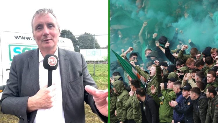 Tom Boyd / Celtic fans