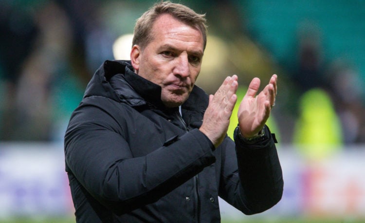 15/02/18 UEFA EUROPA LEAGUE Round of 32 match between Celtic and Zenit St Petersburg at the Celtic Park, Glasgow, United Kingdom. Celtic manager Br...