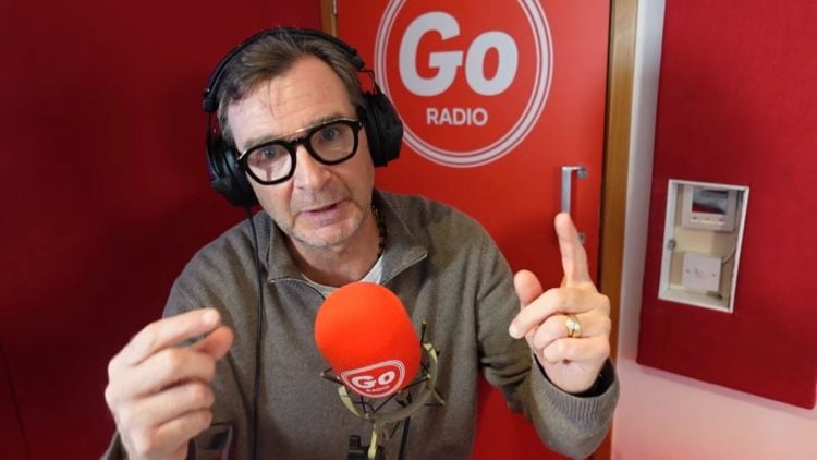 Peter Grant as a pundit for Go Radio