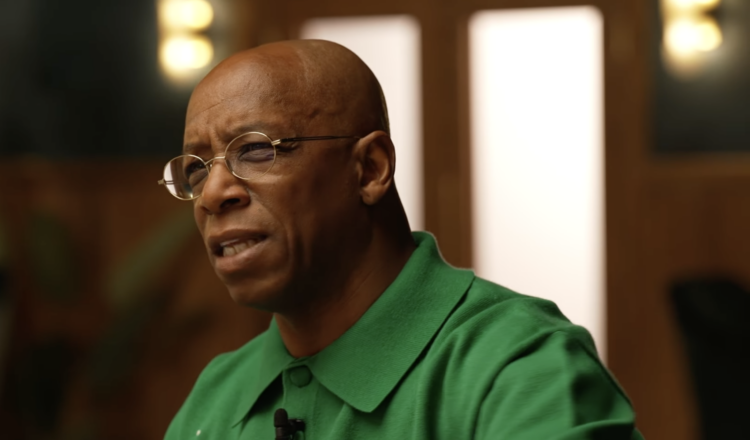 Ian Wright speaking on The Overlap's Stick to Football podcast in October 2025