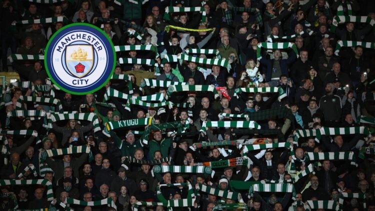 Manchester City / Celtic fans