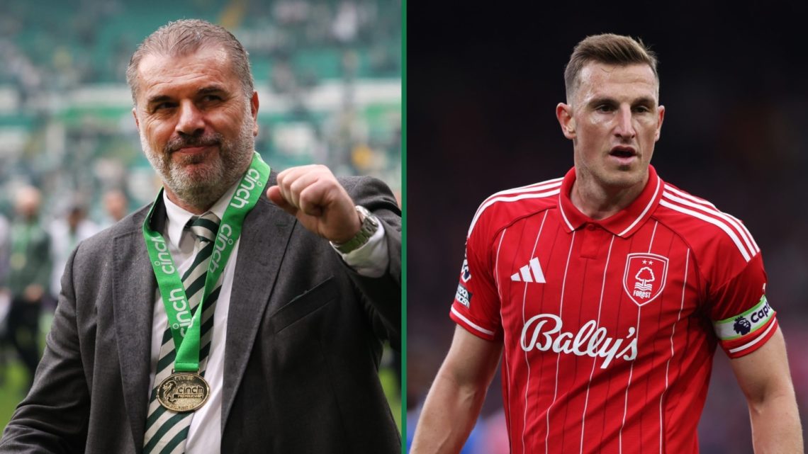 Ange Postecoglou celebrates with his Scottish Premiership winners' medal, Chris Wood captains Nottingham Forest vs Sunderland