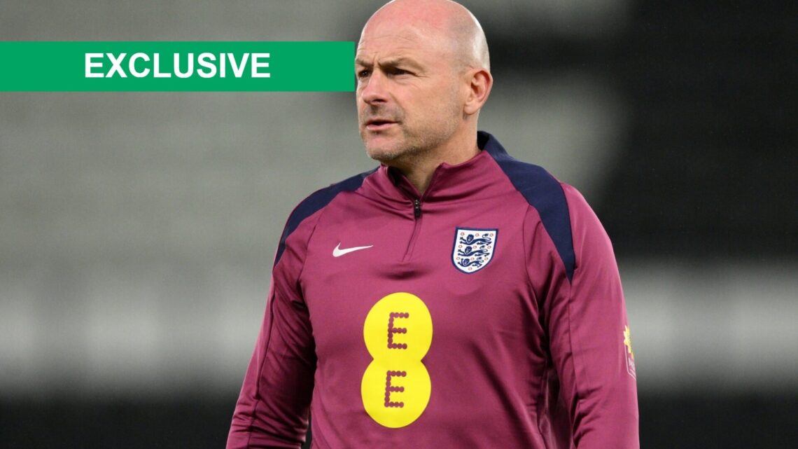 Former England U21 coach Lee Carsley who has been linked to Celtic job.
