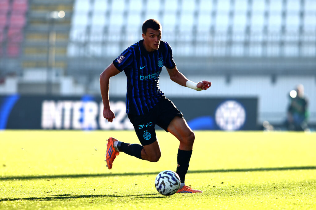 Christos Alexiou of FC Internazionale U23 during the Serie C match between FC Internazionale U23 and Giana Erminio