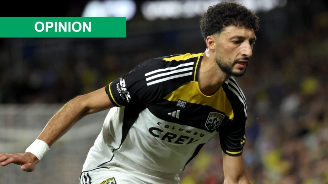 Wessam Abou Ali during Columbus Crew v New England Revolution
