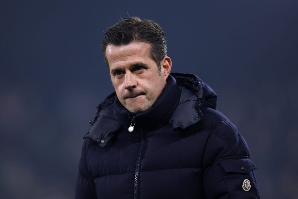 Marco Silva during Fulham vs Chelsea at Craven Cottage
