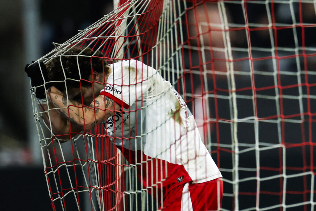 Miguel Rodriguez reacts during UEFA Europa League 1st round day 7 football match between FC Utrecht and KRC Genk