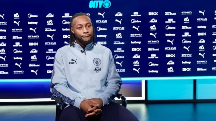 Manchester City's Antoine Semenyo