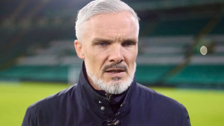Dundee United boss Jim Goodwin