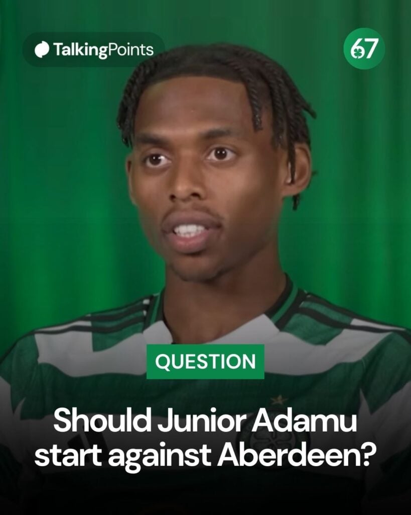 Junior Adamu speaks to Celtic TV for the first time since joining the club on loan