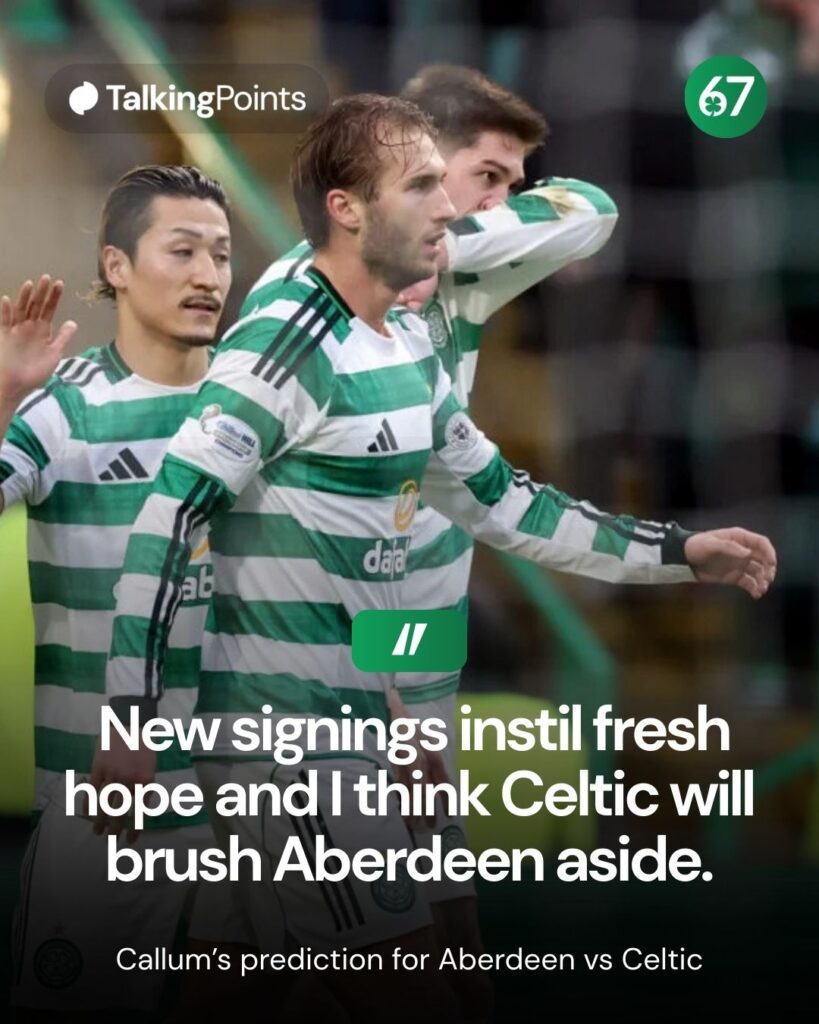Benjamin Nygren of Celtic celebrates after he scores his team's second goal during the William Hill Premiership match between Celtic and Falkirk