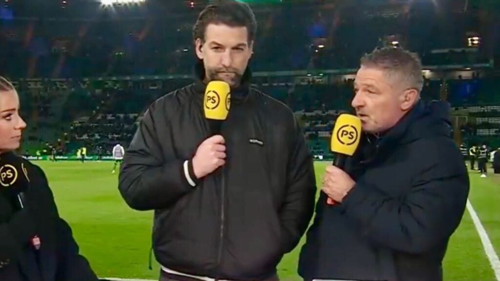 Charlie Mulgrew and Tony Docherty