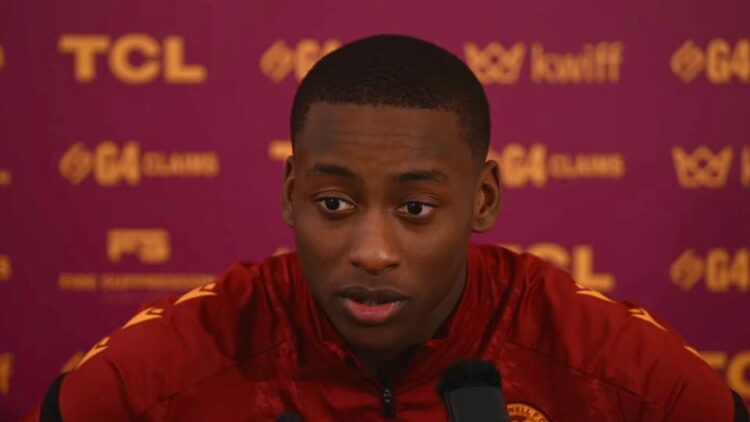 Tawanda Maswanhise of Motherwell