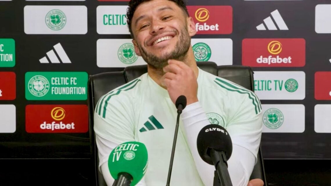 Alex Oxlade-Chamberlain of Celtic