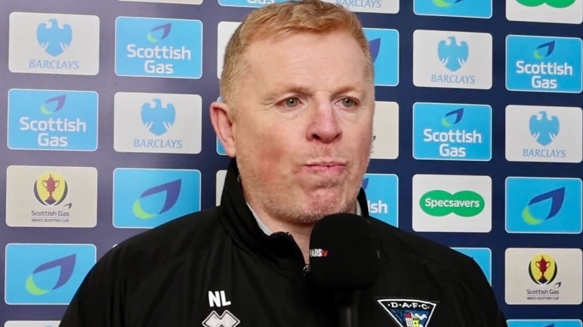 Dunfermline manager Neil Lennon