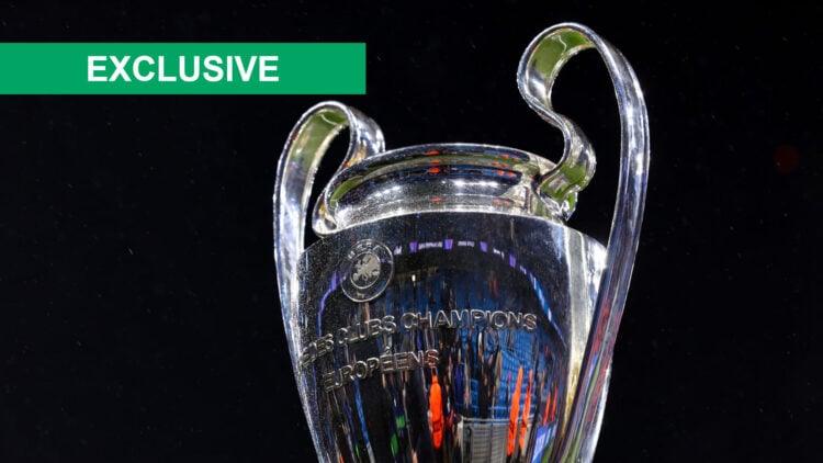 Image of the Champions League trophy