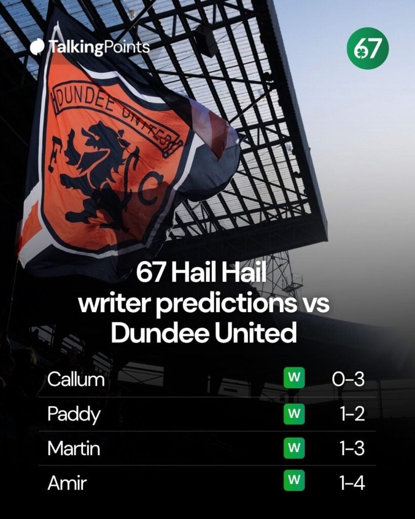 General view of Dundee United fans during the William Hill Premiership match between Dundee United FC and Hibernian FC at Tannadice Park