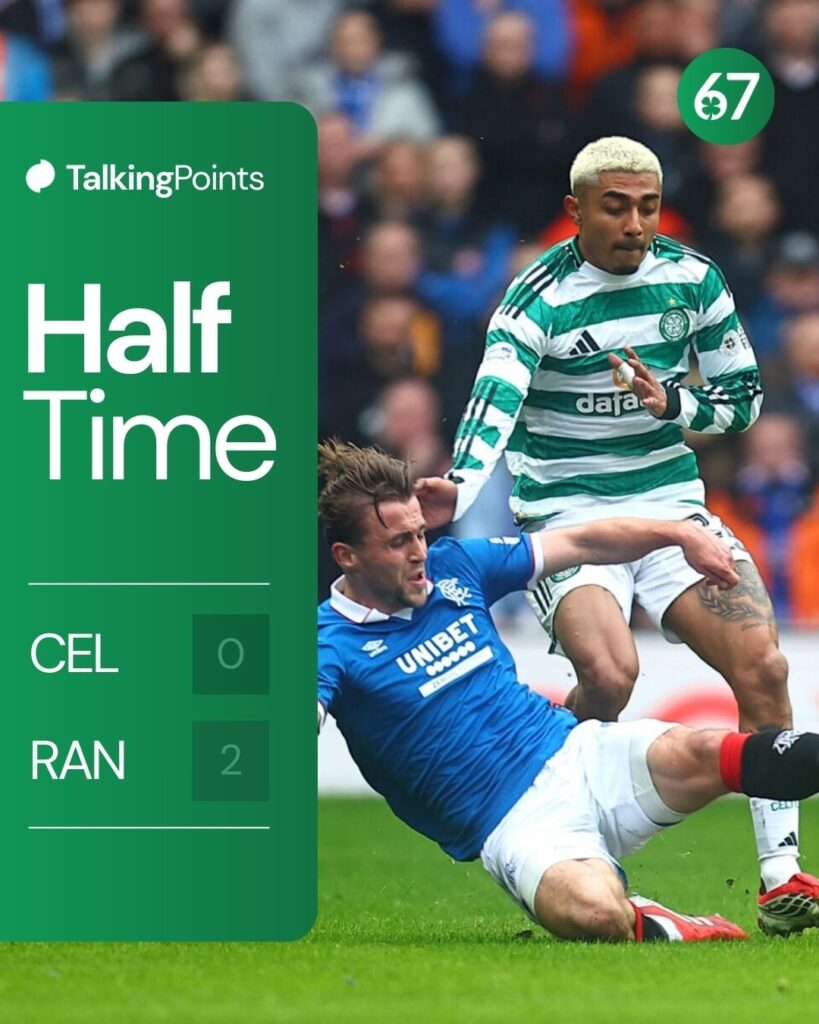Rangers v Celtic - William Hill Premiership