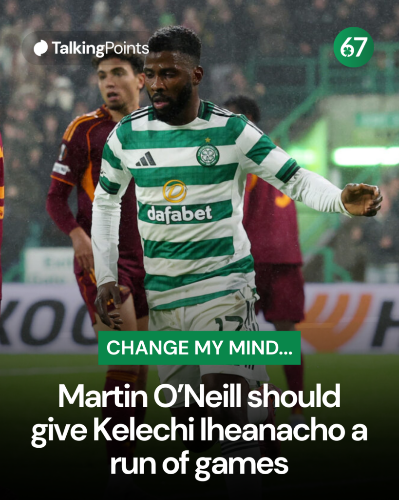Kelechi Iheanacho run of games