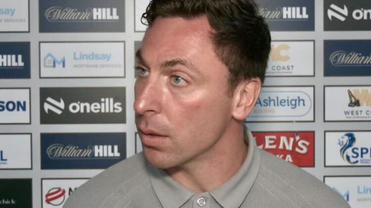 Ayr manager Scott Brown