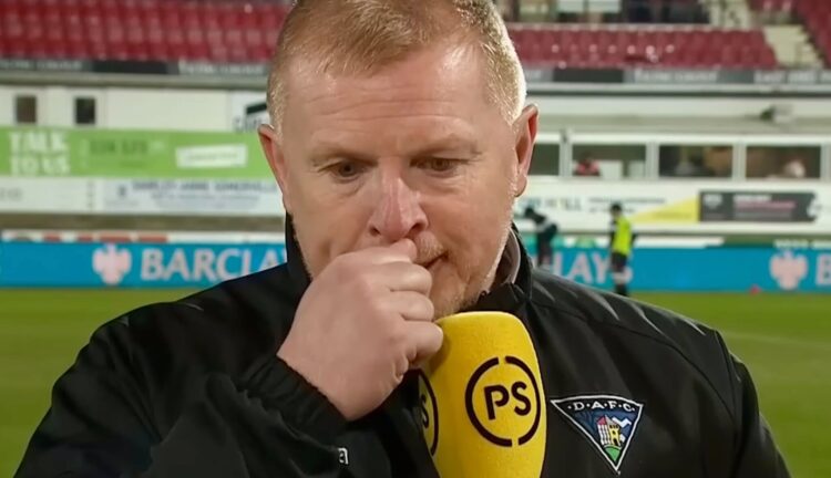 Dunfermline manager Neil Lennon