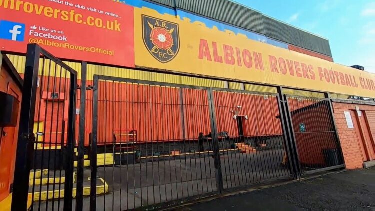 Cliftonhill Stadium, home of Albion Rovers